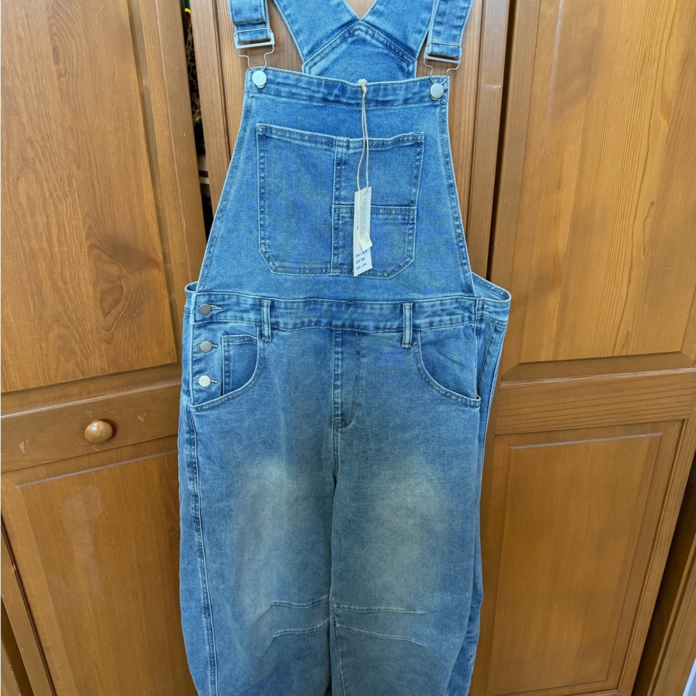Blue Denim Overalls